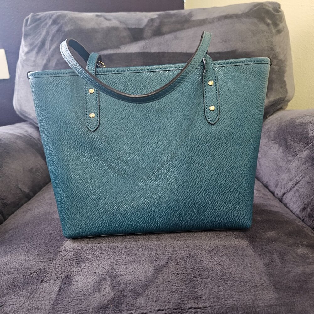 Coach Small City Tote - Picture 2 of 8